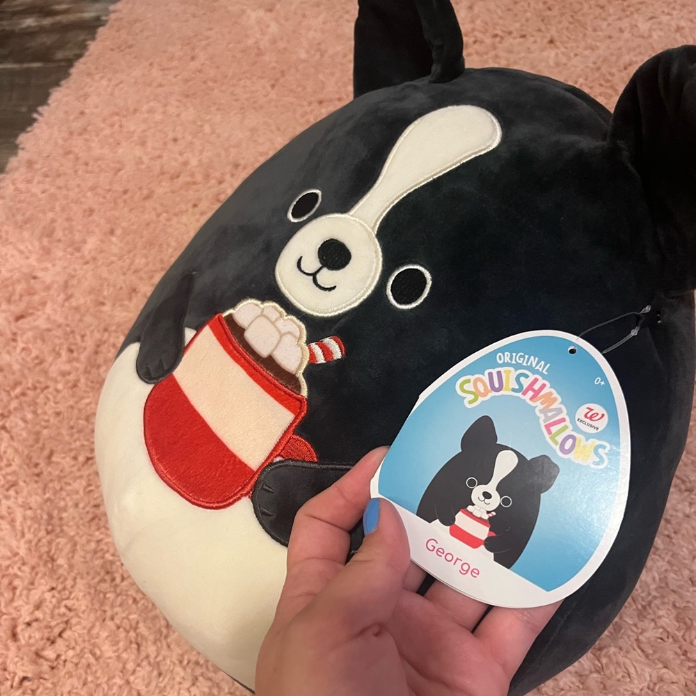 George the Dog Squishmallow NWT